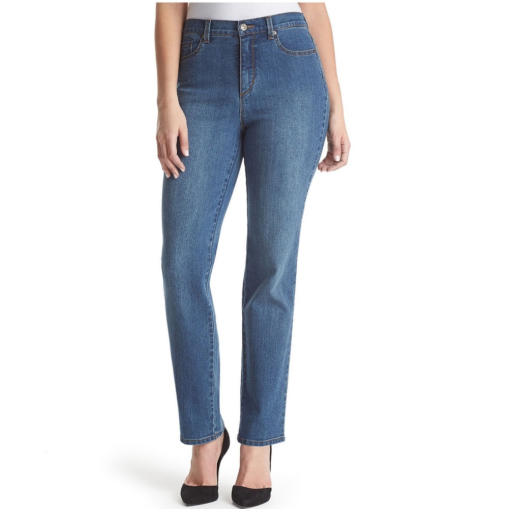 Petite Gloria Vanderbilt Women's Amanda Jeans - Short Length 6 Medium Wash